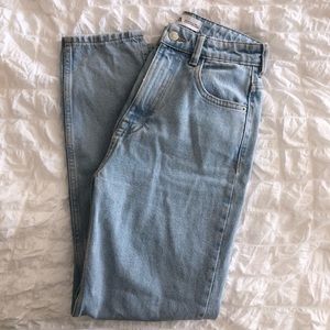 Zara High Waisted Mom Jeans
